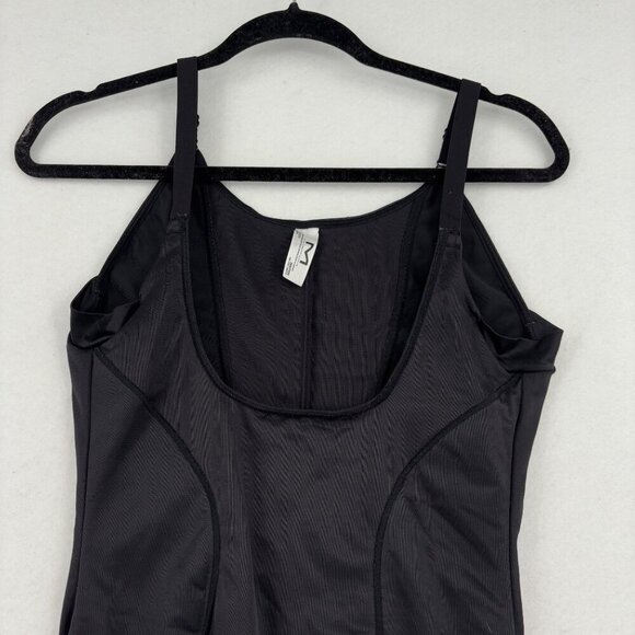 Maidenform Bodysuit Shaper Size XL Black One Piece Control Slimming Smoothing - Picture 2 of 10